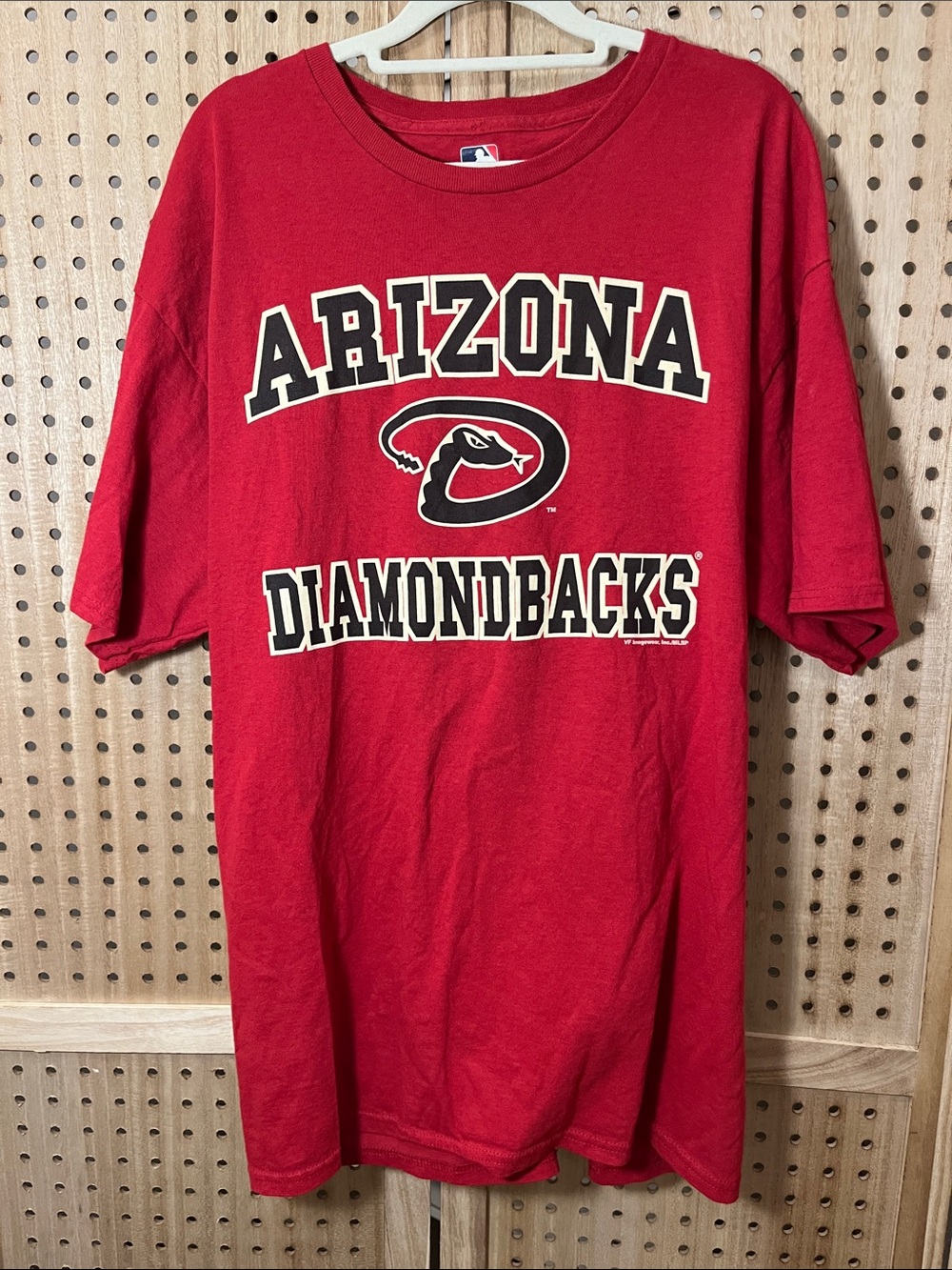 Arizona Jean Company Red Arizona Diamondbacks Logo Tee